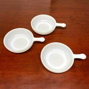 Vintage Glasbake Soup Bowl Milk Glass‎ J2102